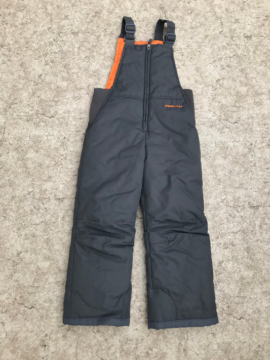 Snow Pants Child Size 5-6 Arctix Grey And Orange With Bib New Demo Model