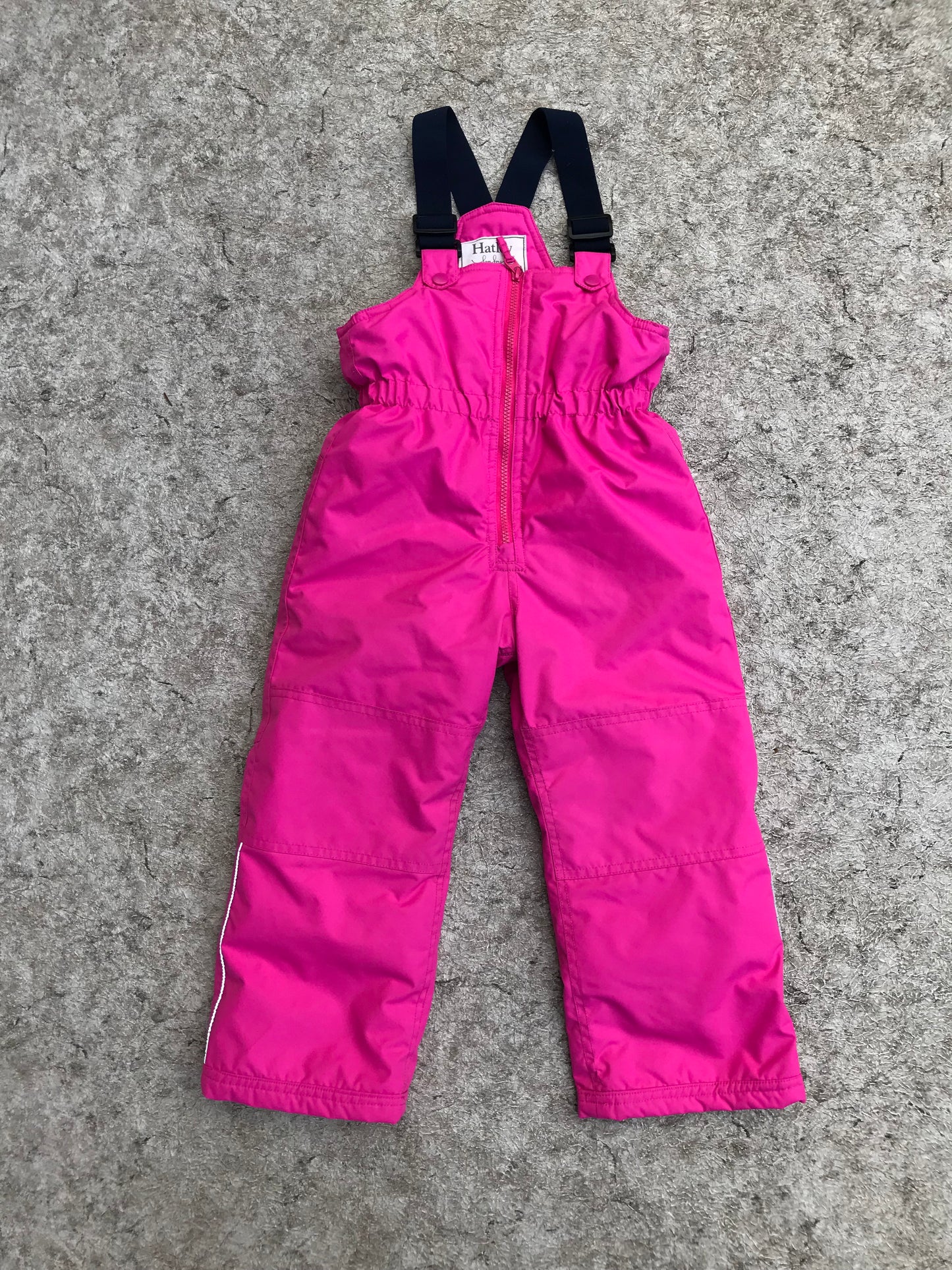 Snow Pants Child Size 5 Hatley Pink With Bib Tiny Bit Wear On Bottom Cuff  Excellent Quality