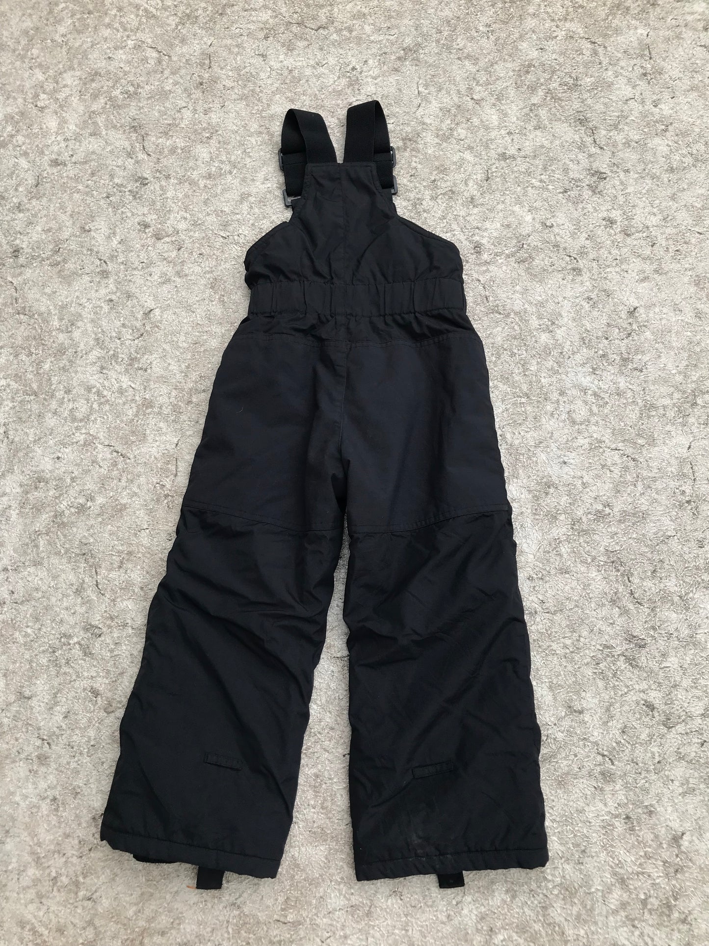 Snow Pants Child Size 5 Verbio Black With Bib Excellent