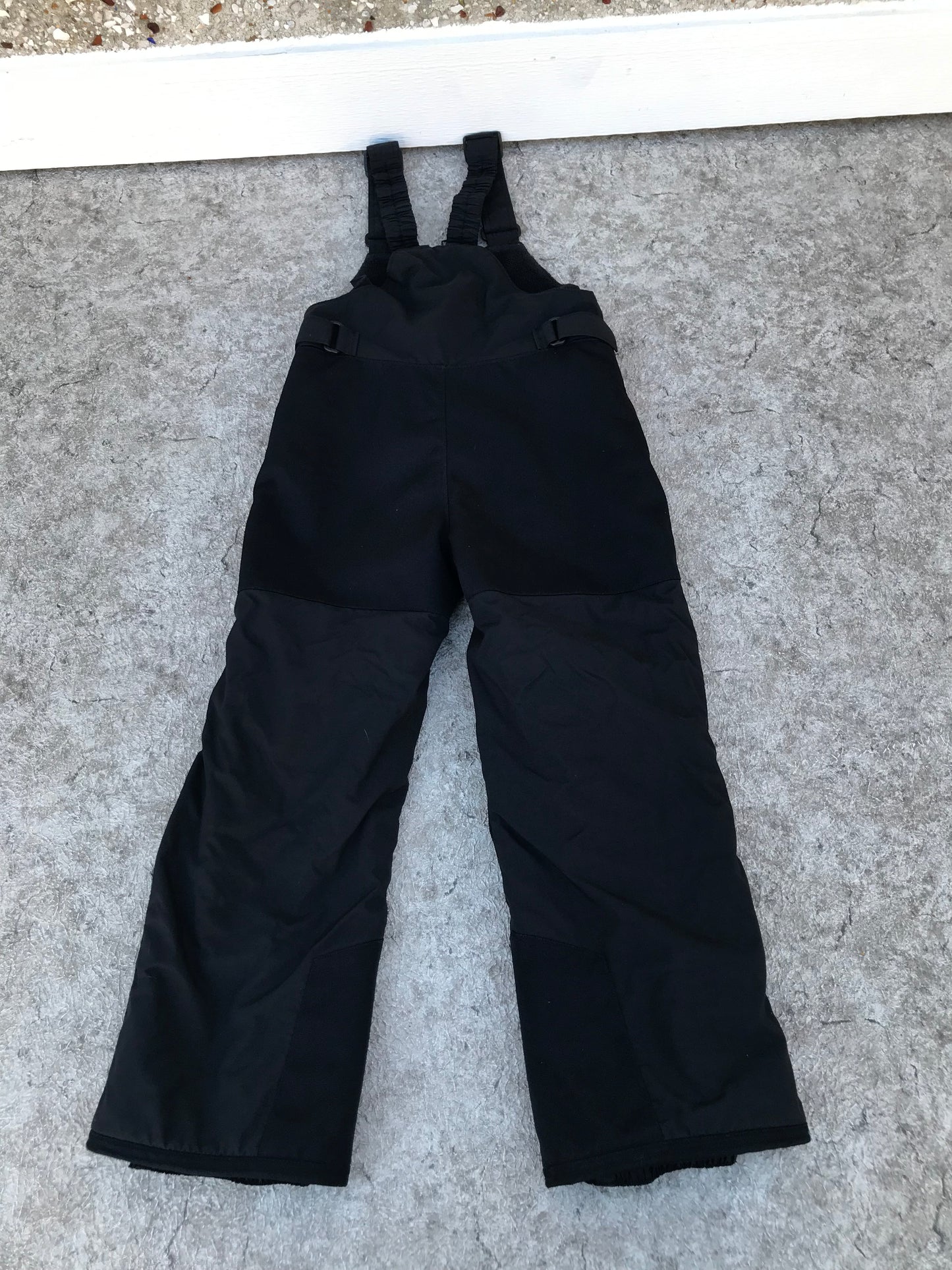 Snow Pants Child Size 8 Columbia With Bib Black Excellent