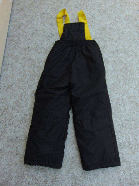 Snow Pants Child Size 6 X With Micro Fleece Lining Black As New