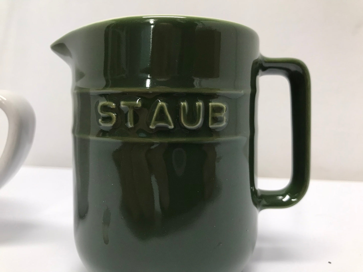 Staub Brand Coffee Mug and Large Creamer Jug Both New