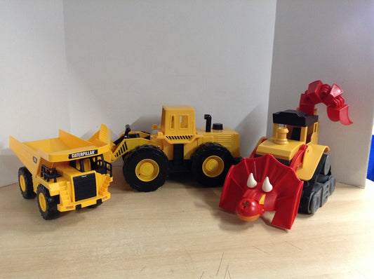 Tonka Large Style Construction Trucks and Diggers Dump Truck Has Real Sounds All Excellent