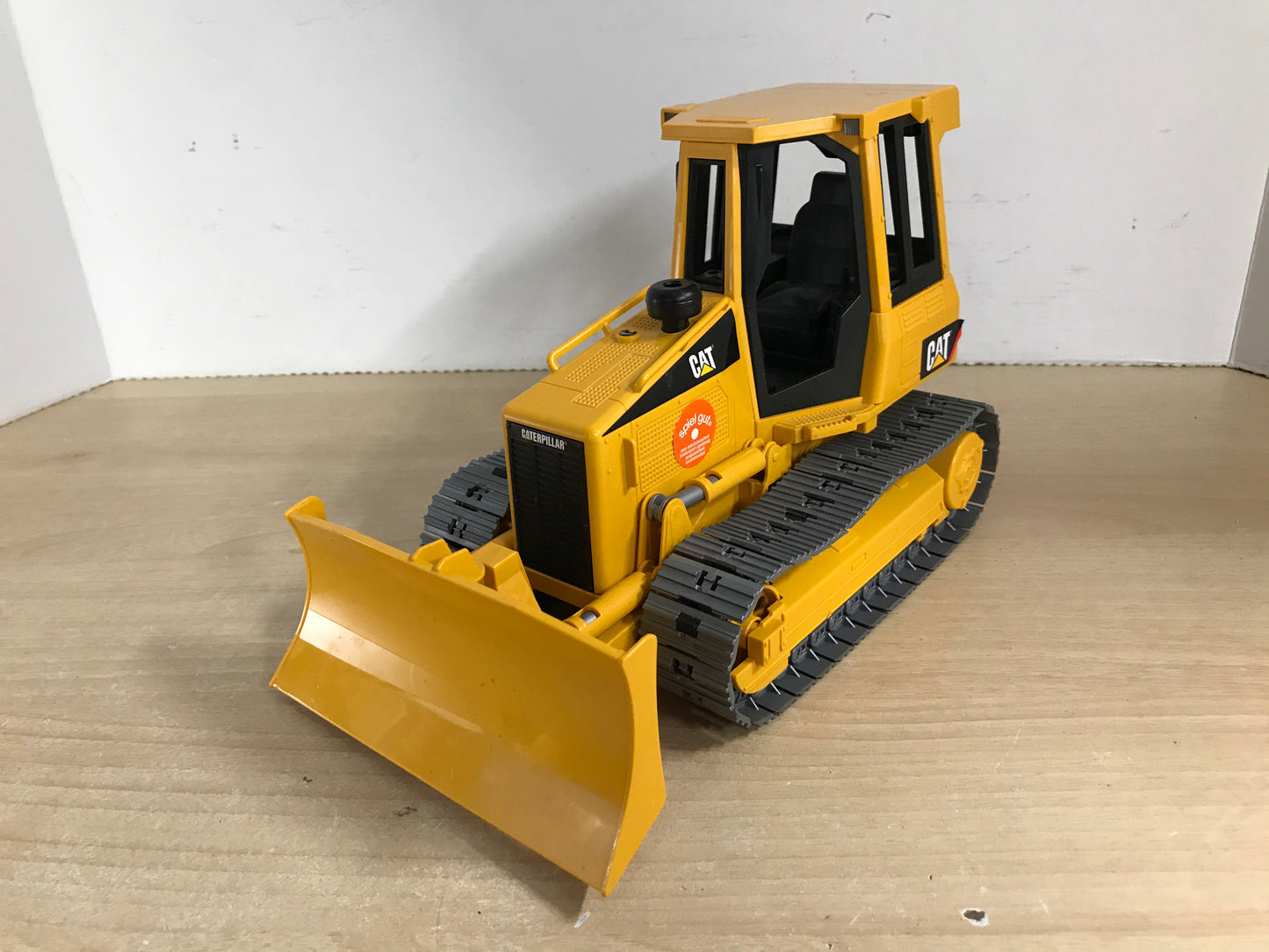 Tonka Style Cat Bulldozer 12 inch Sandbox Fun Excellent