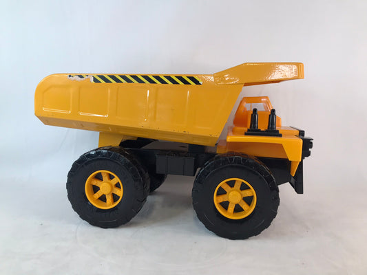 Tonka Style Large Metal Plastic Dump Truck Sandbox Toy Excellent