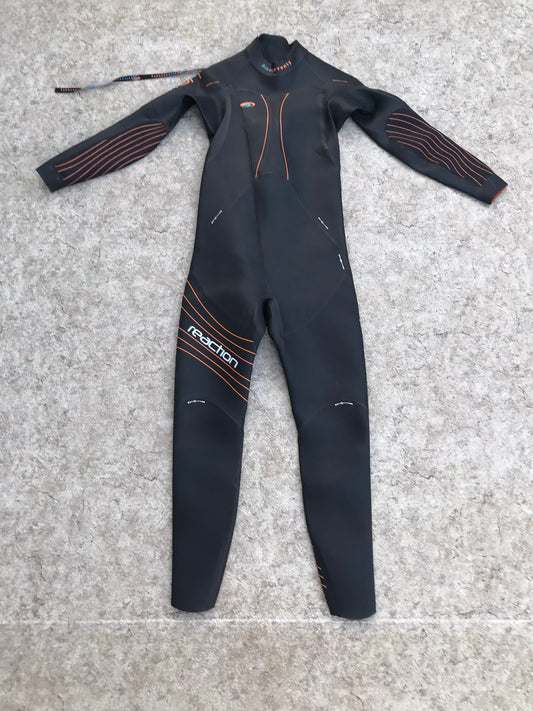 Wetsuit Men's Size Medium - Large Full BlueSeventy Reaction Pro Swimwear Triathalon Black Fantastic Quality