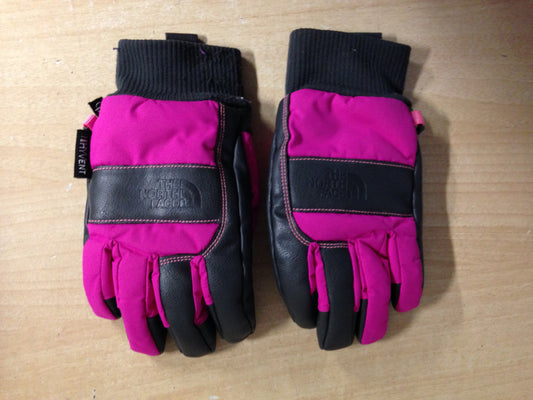 Winter Gloves and Mitts Child Size 6-8  The North Face Hyvent Fushia Grey Snowboarding