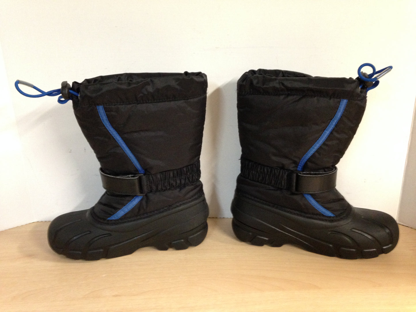 Winter Boots Child Size 2 Sorel With Liner Blue Black Excellent