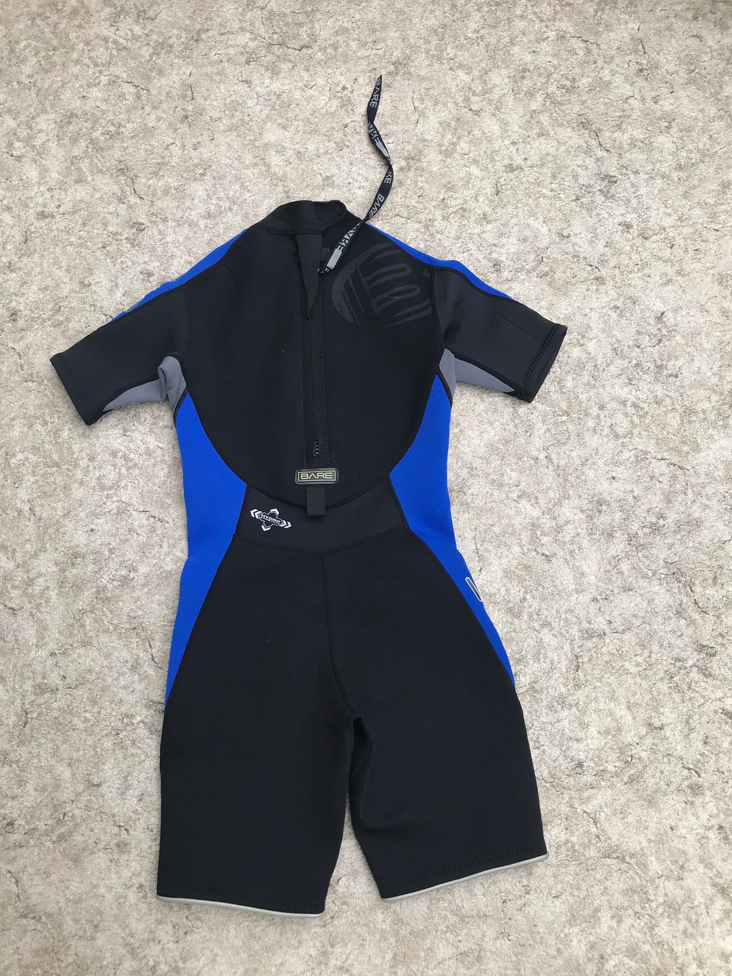 Wetsuit Child Size 12 Bare 2-3 MM Blue Black As  New Demo