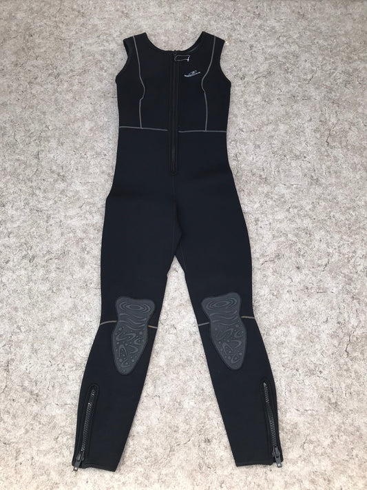 Wetsuit Ladies Size Medium Full John 2-3 mm Brooks Black Excellent