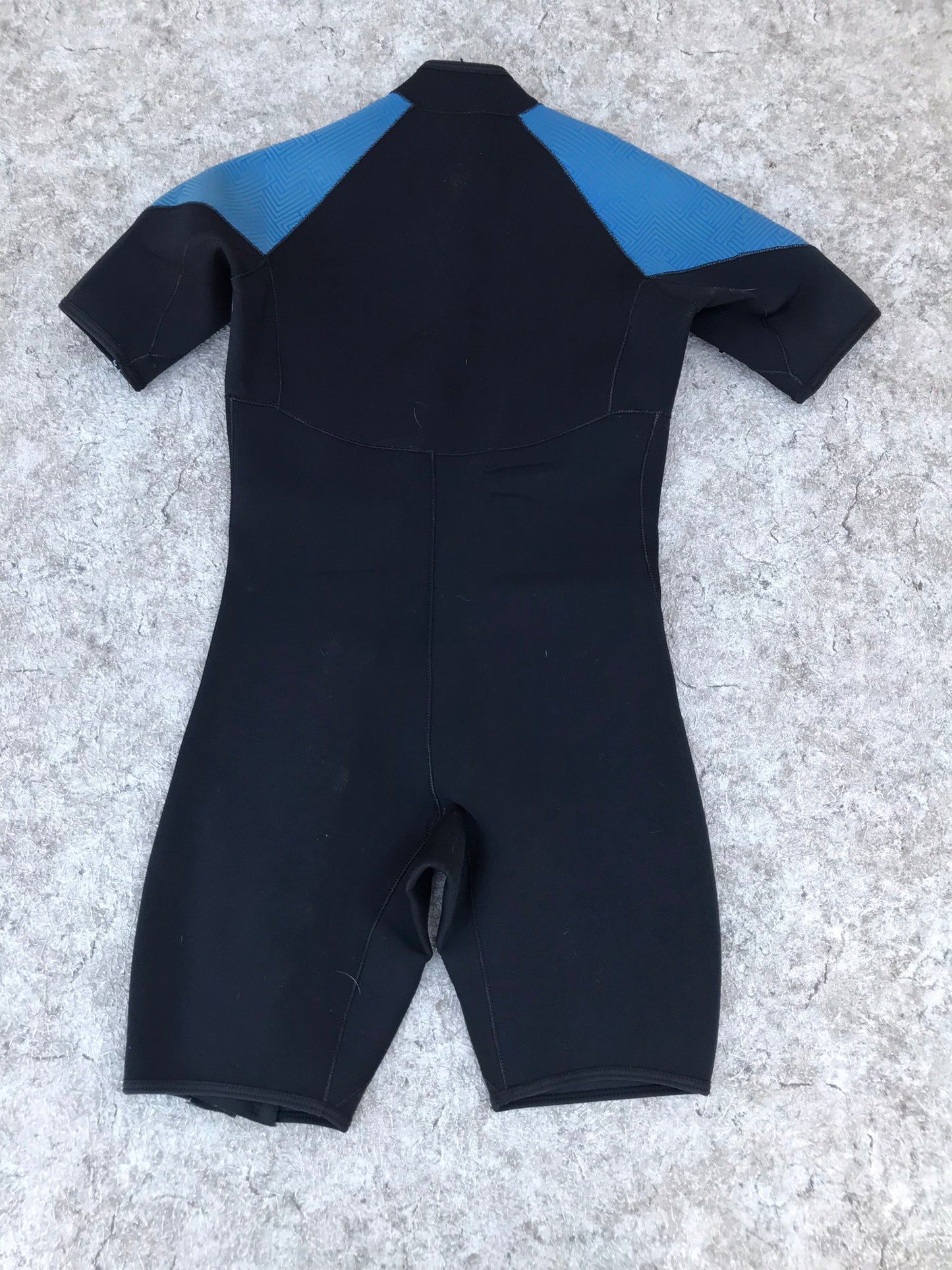 Wetsuit Ladies Size Small Henderson Thermoprene Professional Front Entrance 3 mm Black Blue  New Demo Model